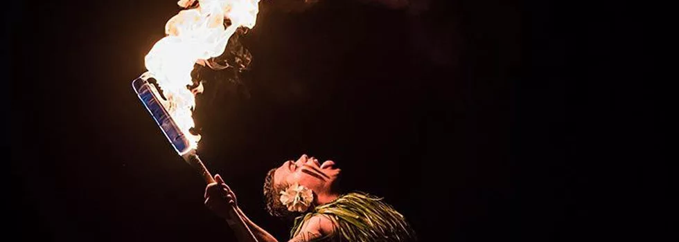 Best fire dance show maui