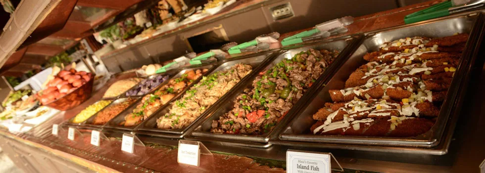 Luau Buffett Dinner Menu Maui