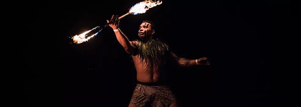 Maui Luau Fire Dance