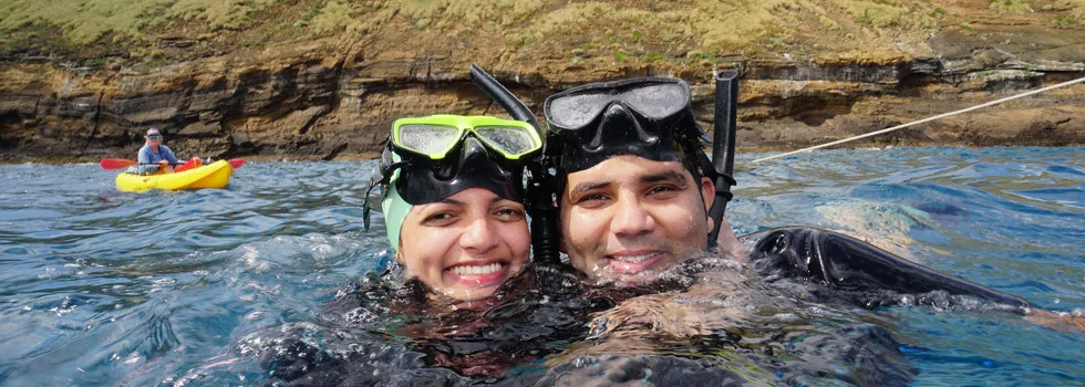 Snorkeling molokini on maui