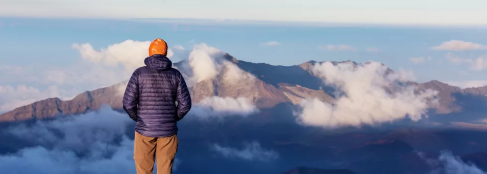 Sunset views haleakala maui hawaii