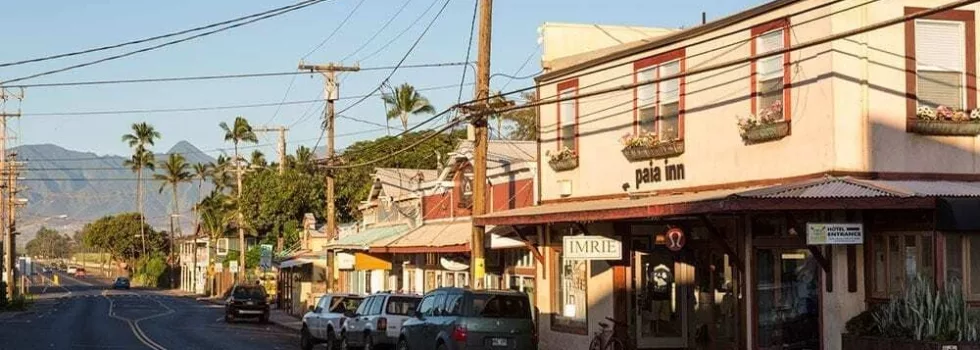 Maui paia town