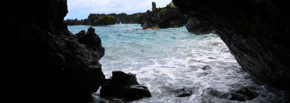 Seacave road to hana