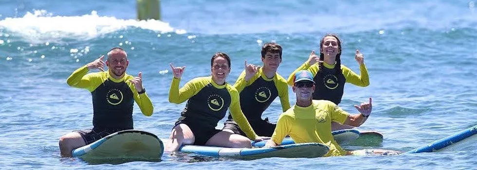 Group Surf Lesson Maui Lahaina