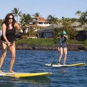 Stand Up Paddle Boarding at Launiupoko Beach