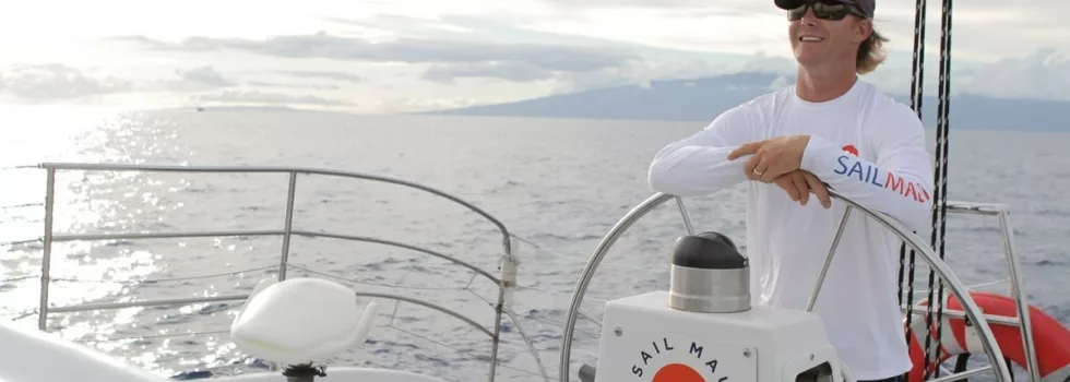 Maui catamaran crew