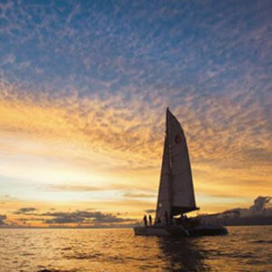 Catamaran Champagne Sunset Sail
