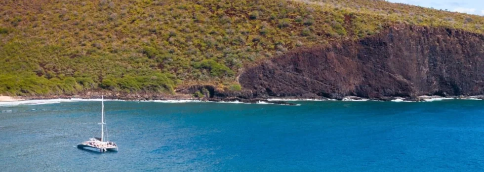 Anchored in lanai bay