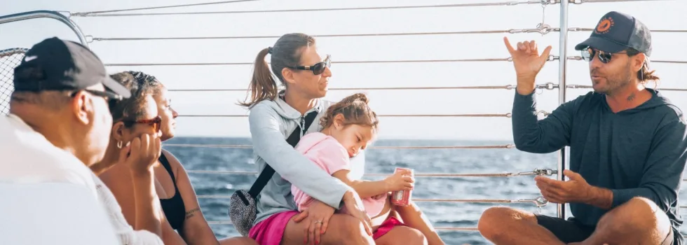 Catamaran staff maui