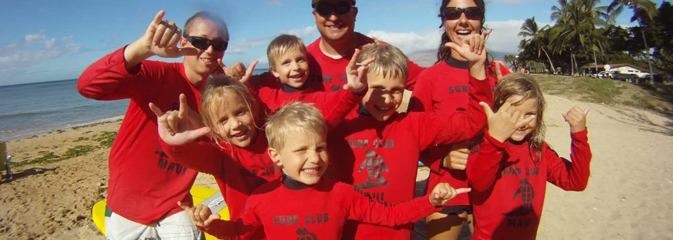 Private Surf Lessons For Kids Maui