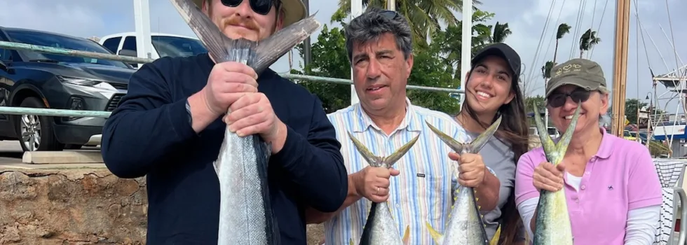 Maui deep sea fishing charter group