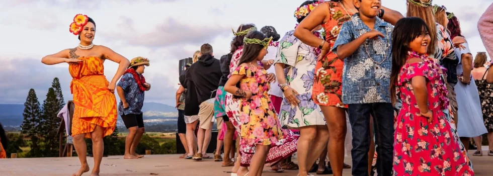 Audience participation oahu luau