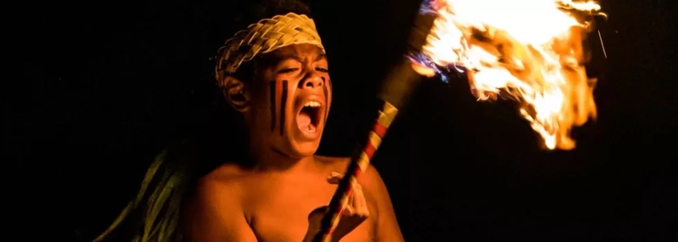 Kid fire dance oahu