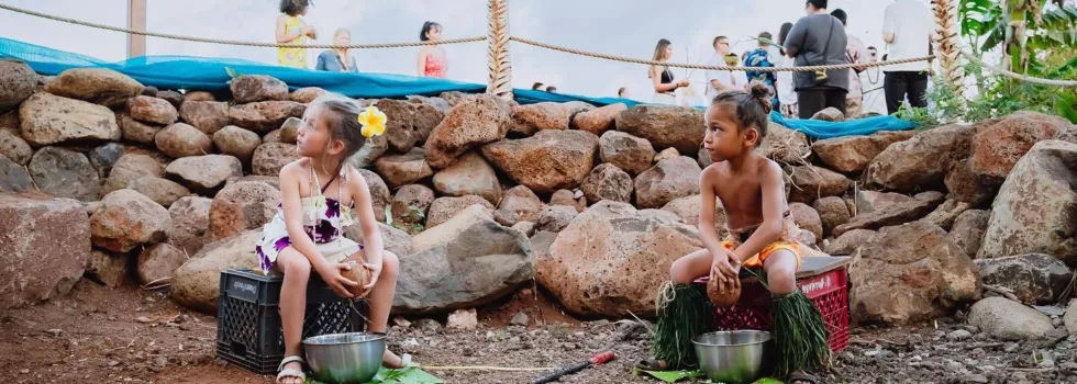 Luau coconut activity