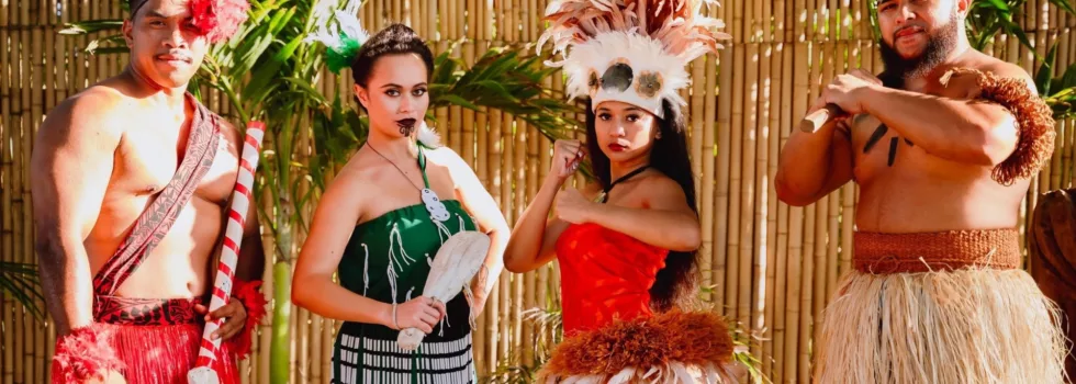 Luau dress photo shoot