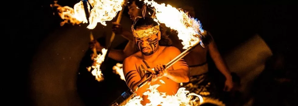 Hawaiian warriors luau dinner