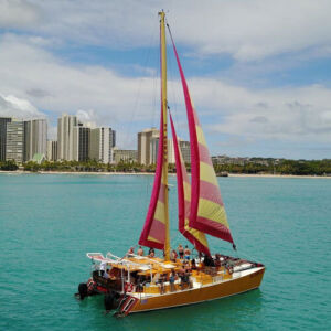 Waikiki Booze Cruise Catamaran