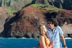 Napali Coast Sunset Dinner Catamaran: Sunset sail napali thumb