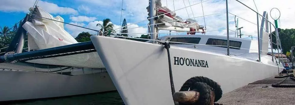 Catamaran haleiwa dock