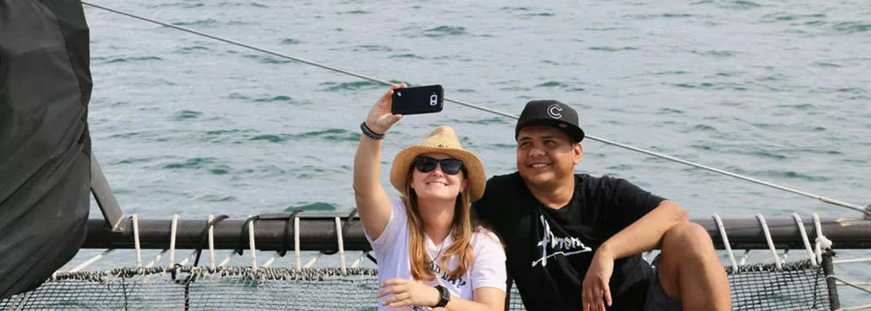 North Shore Oahu Hawaii Catamaran