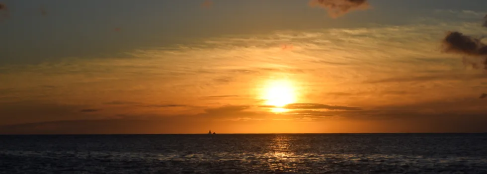 Haleiwa sunset sailing