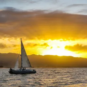 Haleiwa Sunset Catamaran Sailing Cruise