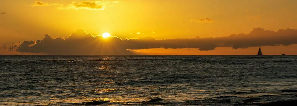 Sunset Sailboat Waikiki