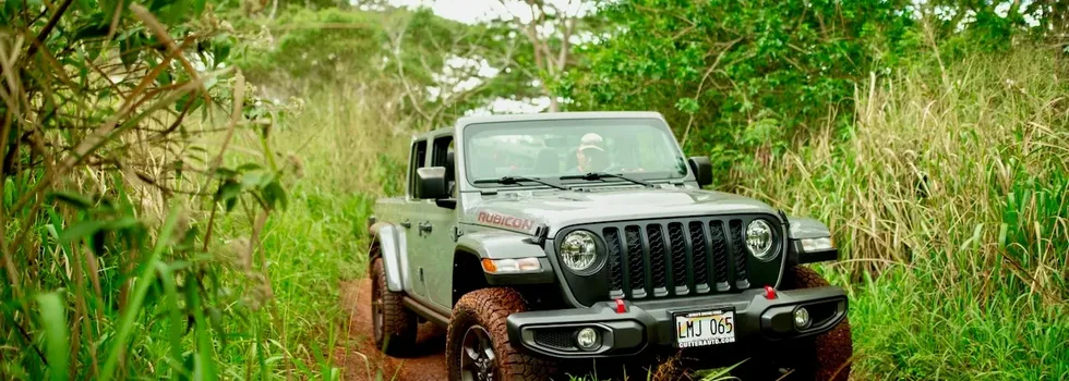 Offroad jeep tour north shore oahu