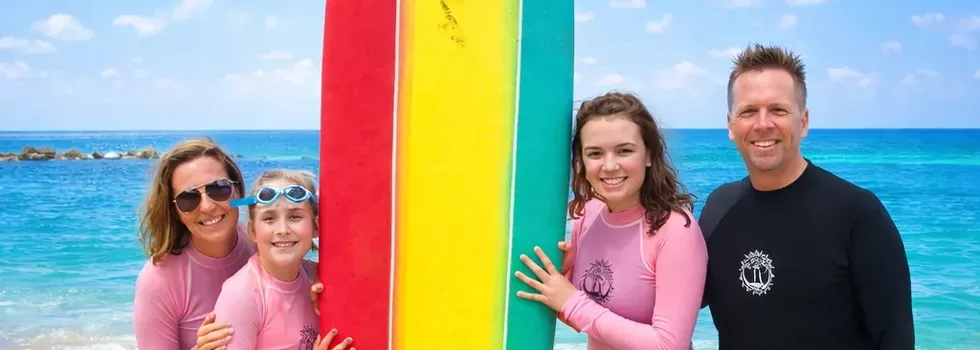 Family surf lesson hawaii