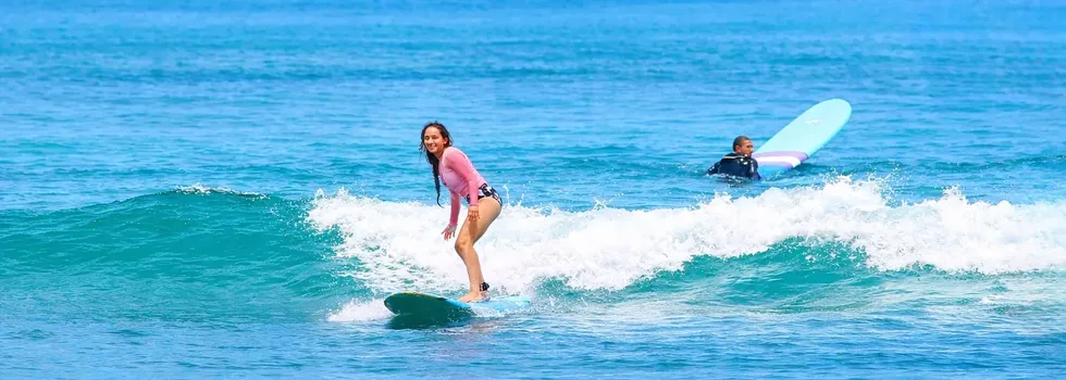 First time surfing north shore oahu