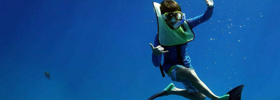 Snorkel boat near disney hotel