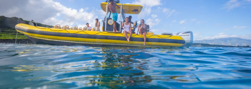 Snorkel boat north shore oahu