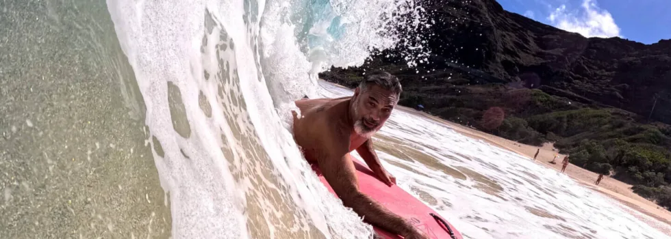 Body boarding teacher waikiki