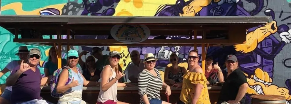 Party bike oahu art tour