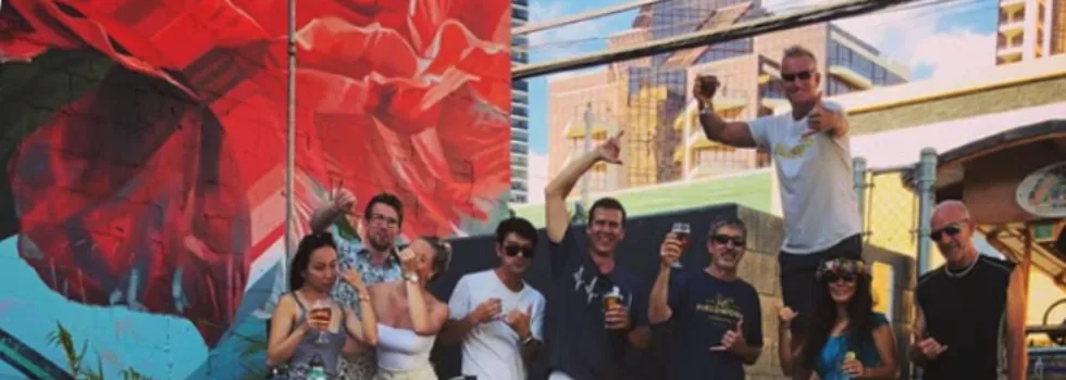 Bar crawl tour party bike