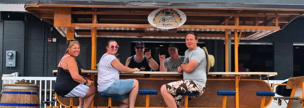 Party bike beer tour kakaako