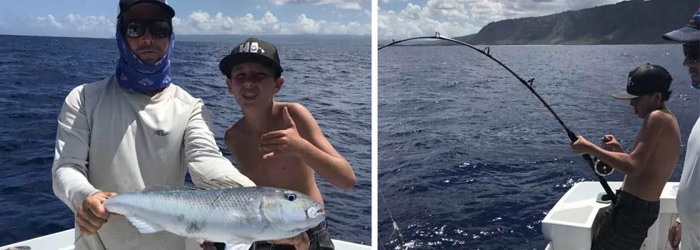 Fishing charter north shore oahu