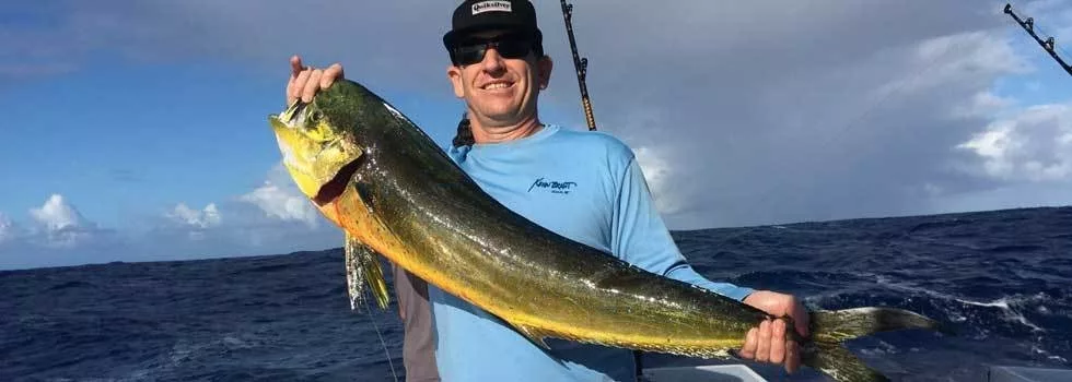 Mahi mahi fishing oahu