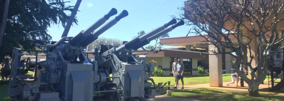 Pearl harbor anti aircraft guns