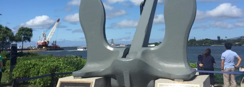 Pearl harbor arizona anchor