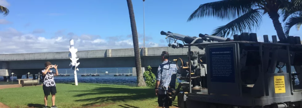 Pearl harbor big gun museum
