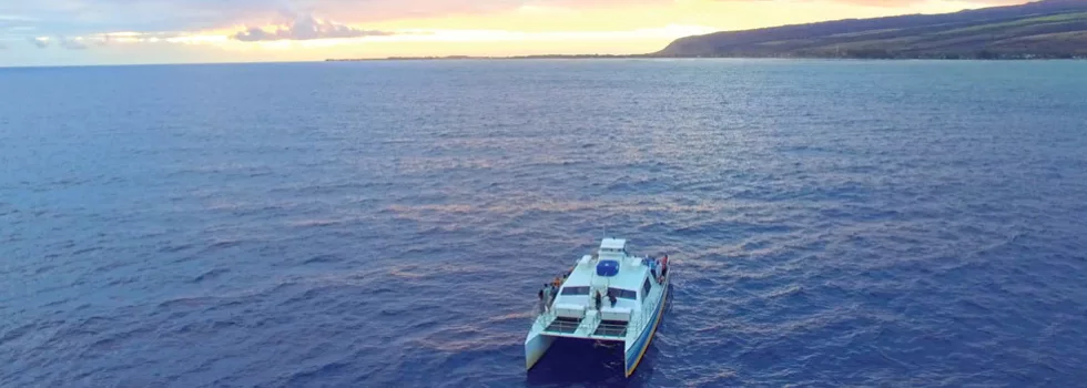 Sunset return from niihau