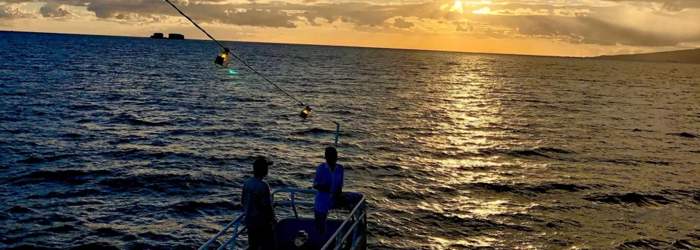 Water front sunset dinner waikiki