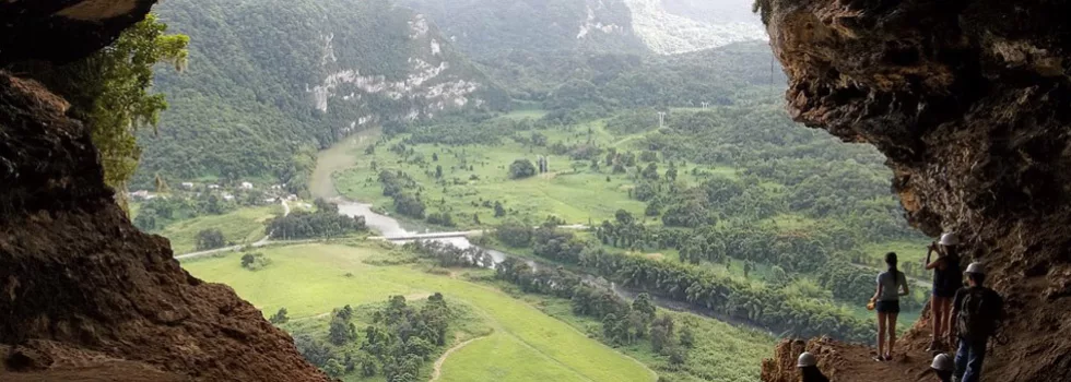 Puerto rico cave hike