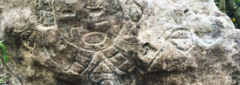 Puerto rico cave petroglyphs