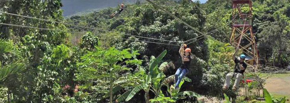 Fun ziplining in puerto rico