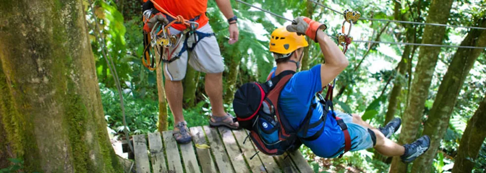 Puerto rico eco tour zipline