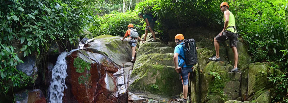 Waterfall hiking puerto rico