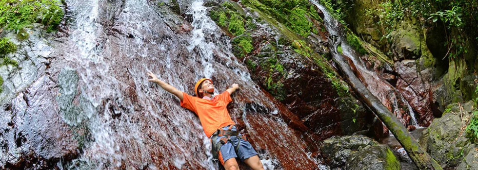 Waterfall hiking tour puerto rico