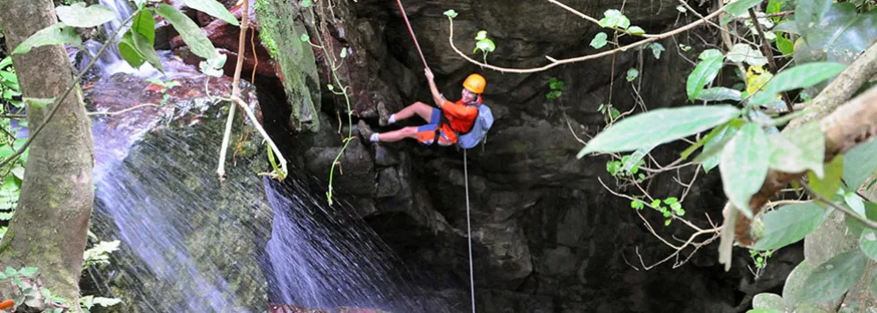 Waterfall rappel puerto rico